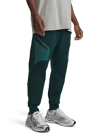 UNDER ARMOUR | Pantalón de chándal Unstoppable para hombre | dunkelgrün